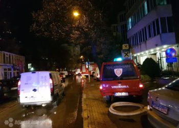 Mostar: Ugašen požar u podrumu banke