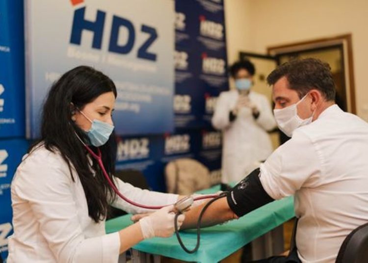 Gradski odbor HDZ BiH Mostar se odazvao pozivu za dobrovoljno darivanje krvi