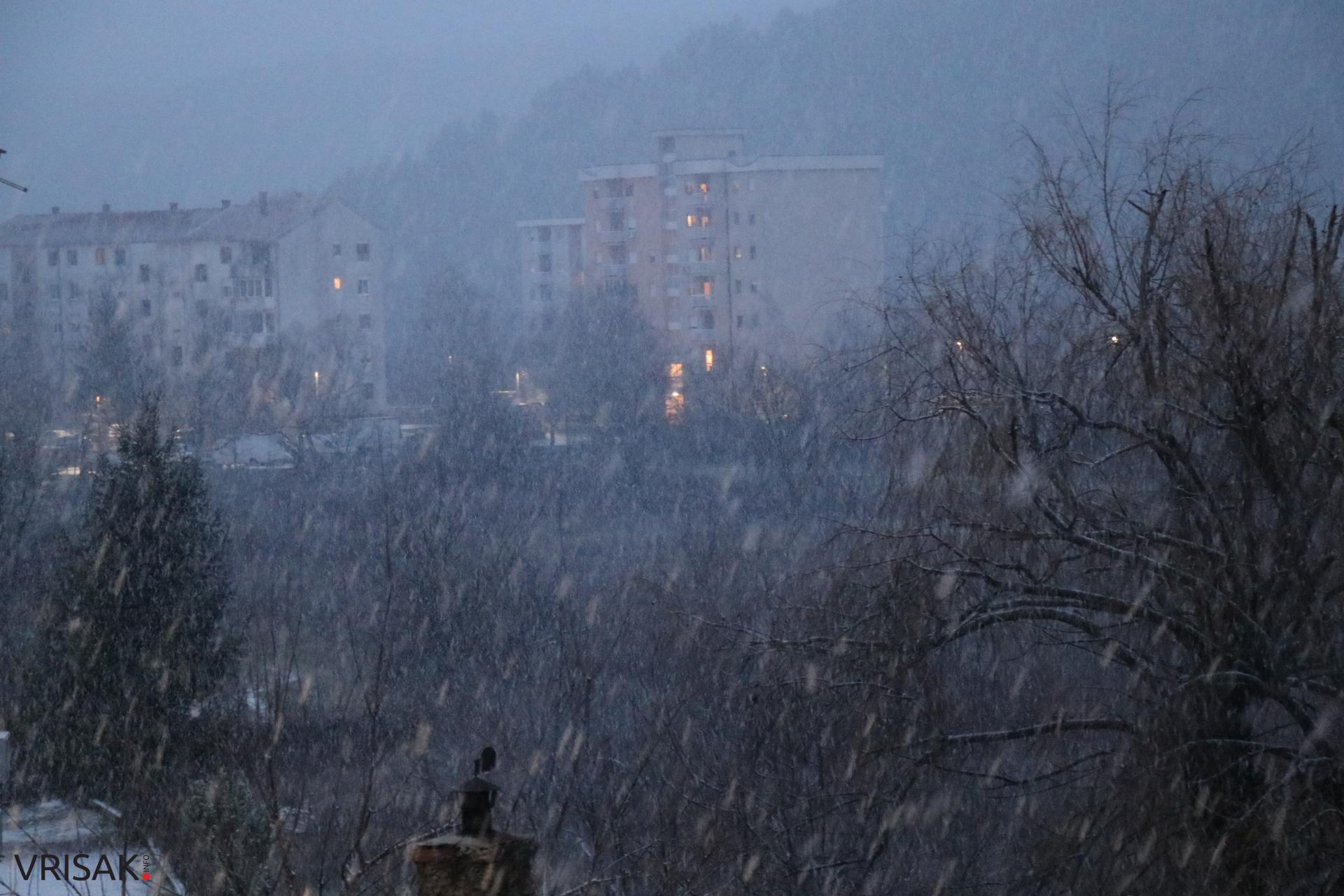 Snijeg zabijelio Široki Brijeg