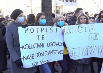 Štrajk zdravstvenih radnika nastavit će se do potpisivanja novog ugovora