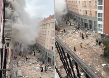 Snažna eksplozija u centru Madrida, ima povrijeđenih (Video)