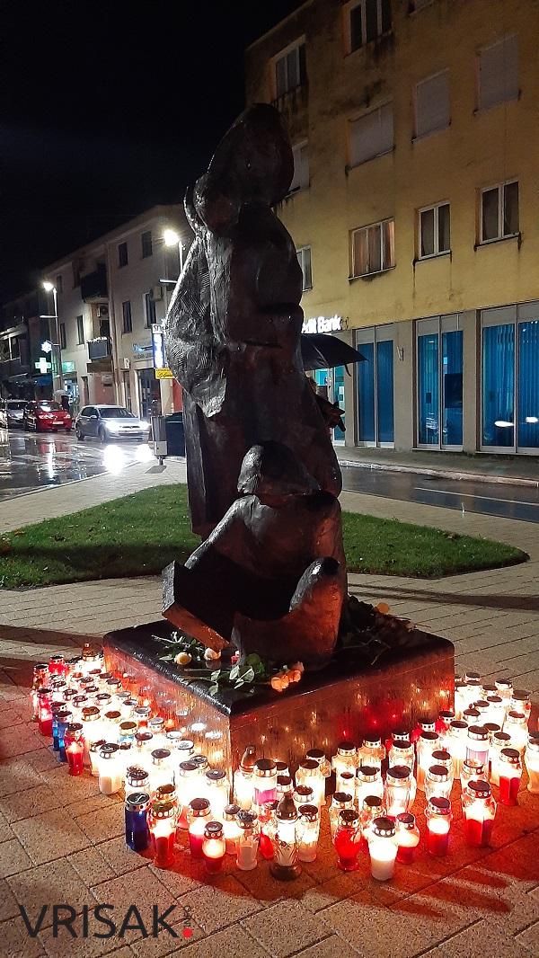 U Širokom Brijegu zapaljene svijeće za naše anđele iz Posušja