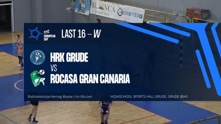 EHF CUP: Grude i Rocasa GC u izravnom prijenosu na RTV HB