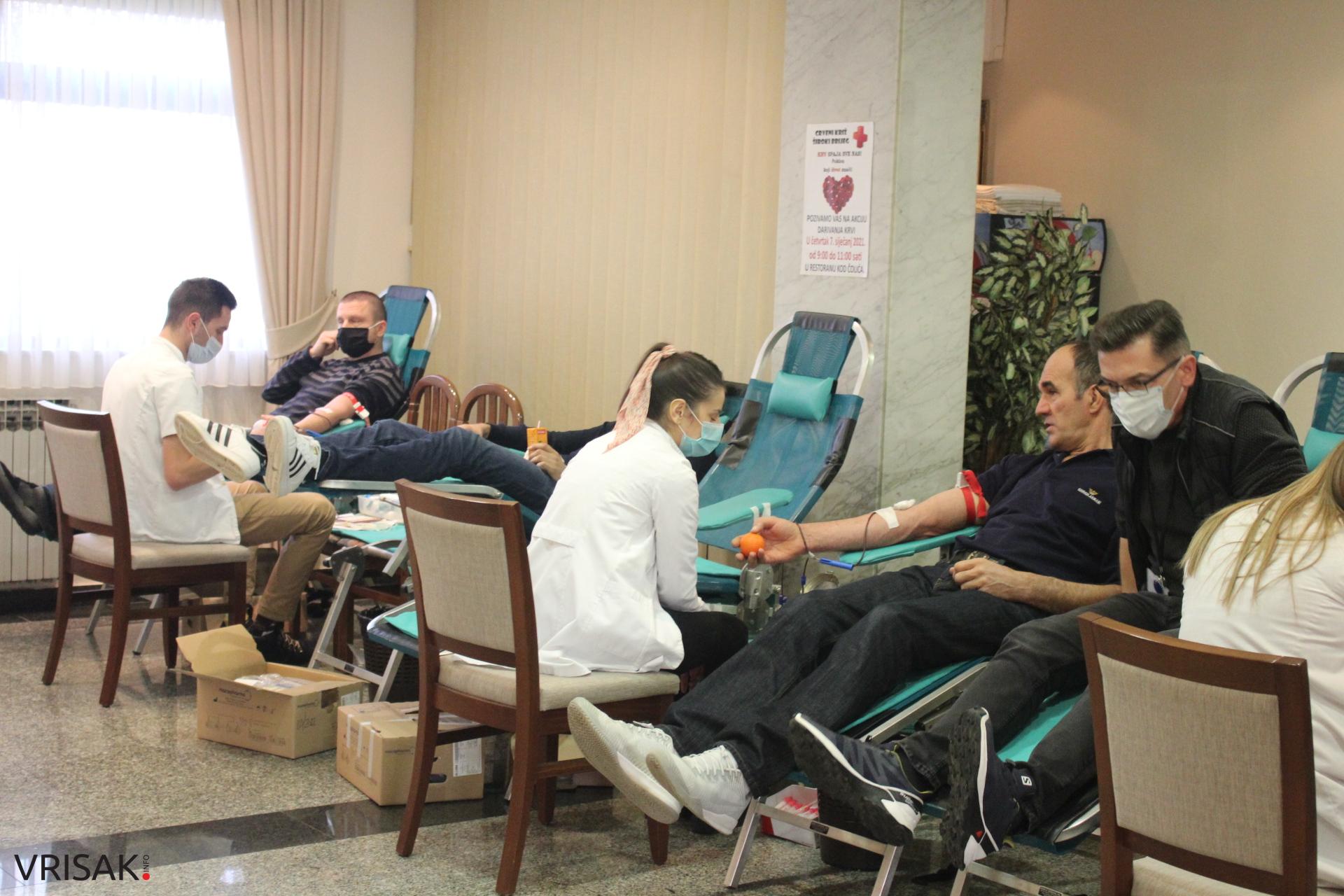 Široki Brijeg: U prvoj akciji dobrovoljnog darivanja krvi prikupljene 64 doze