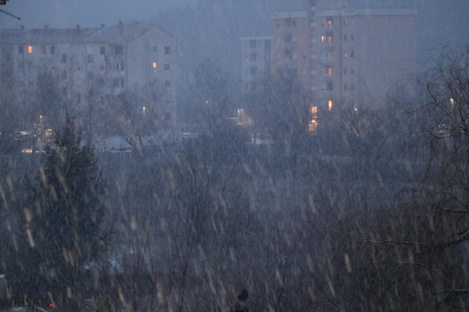 Snijeg zabijelio Široki Brijeg