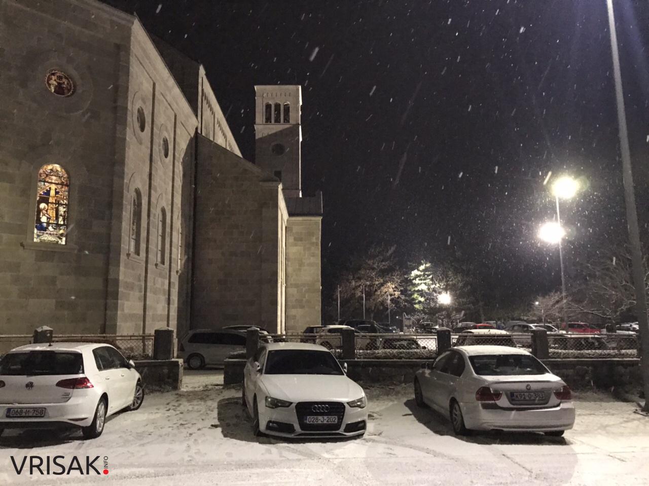 Snijeg zabijelio Široki Brijeg