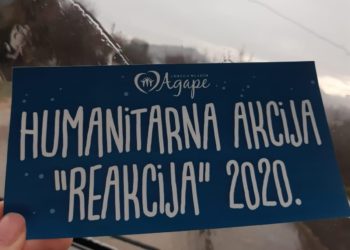 Udruga mladih Agape iz Ljubuškog prikupila 15.409.81 KM u humanitarnoj akciji “Reakcija”