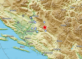 Hercegovinu zatresao potres magnitude 3,1 stupanj prema Richteru