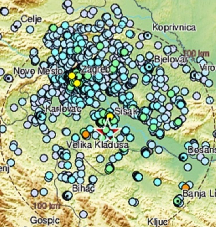 Novi potres u Hrvatskoj magnitude 4.5, osjetio se i u BiH