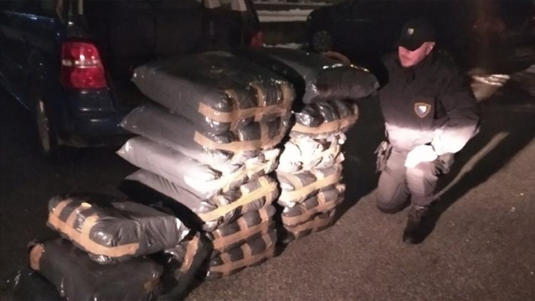 UNO BiH: Oduzeto 280 kilograma rezanog sušenog duhana