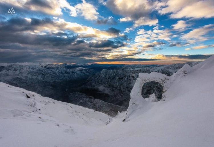 Pogledajte ljepotu Hajdučkih vrata na -23 stupnja