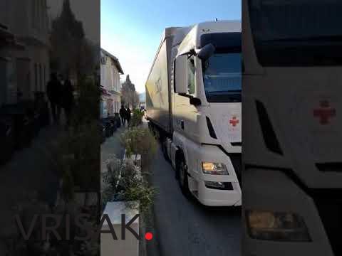 VIDEO: Iz Ljubuškog krenuli kamioni s pomoći unesrećenima