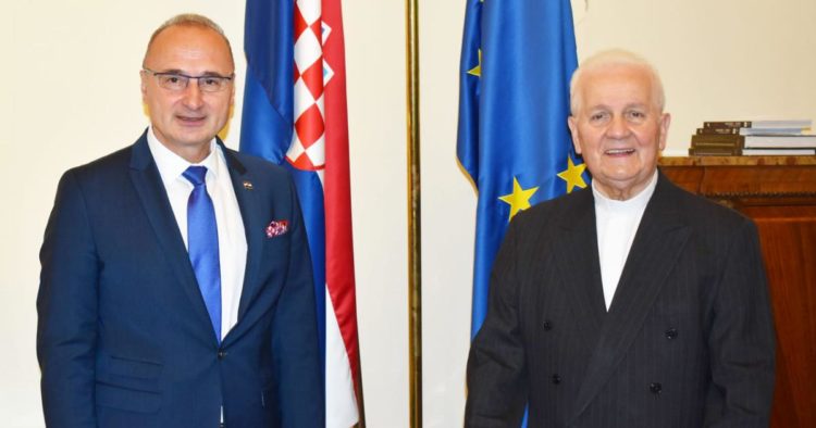 Grlić Radman s biskupom Komaricom o opstanku Hrvata u Banjalučkoj biskupiji