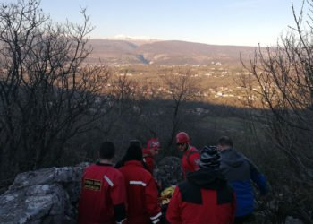 GSS Široki Brijeg spasio ozlijeđenu ženu na Gradini iznad Mokrog