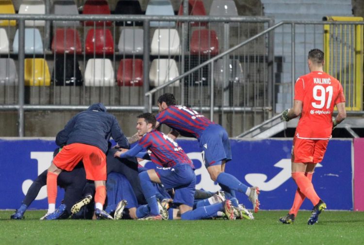 Dramatični kraj Jadranskog derbija: Caktaš u zadnjim sekundama donio Hajduku pobjedu u Rijeci