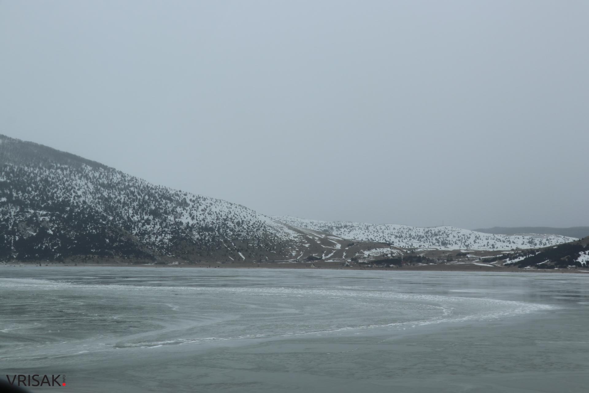 Zaleđeno Blidinjsko jezero atrakcija za posjetitelje