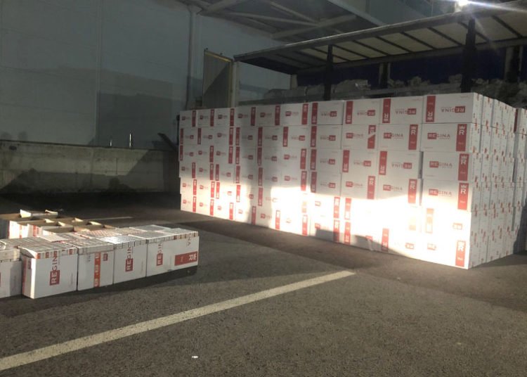 BiH: Rekordna zaplijena cigareta u vrijednosti preko 1,6 milijuna KM