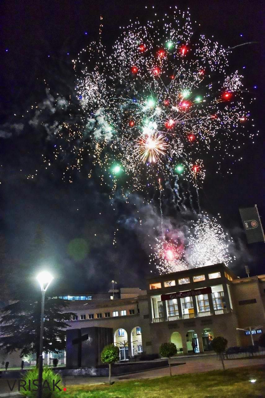Vatromet za povijesni dan u Mostaru