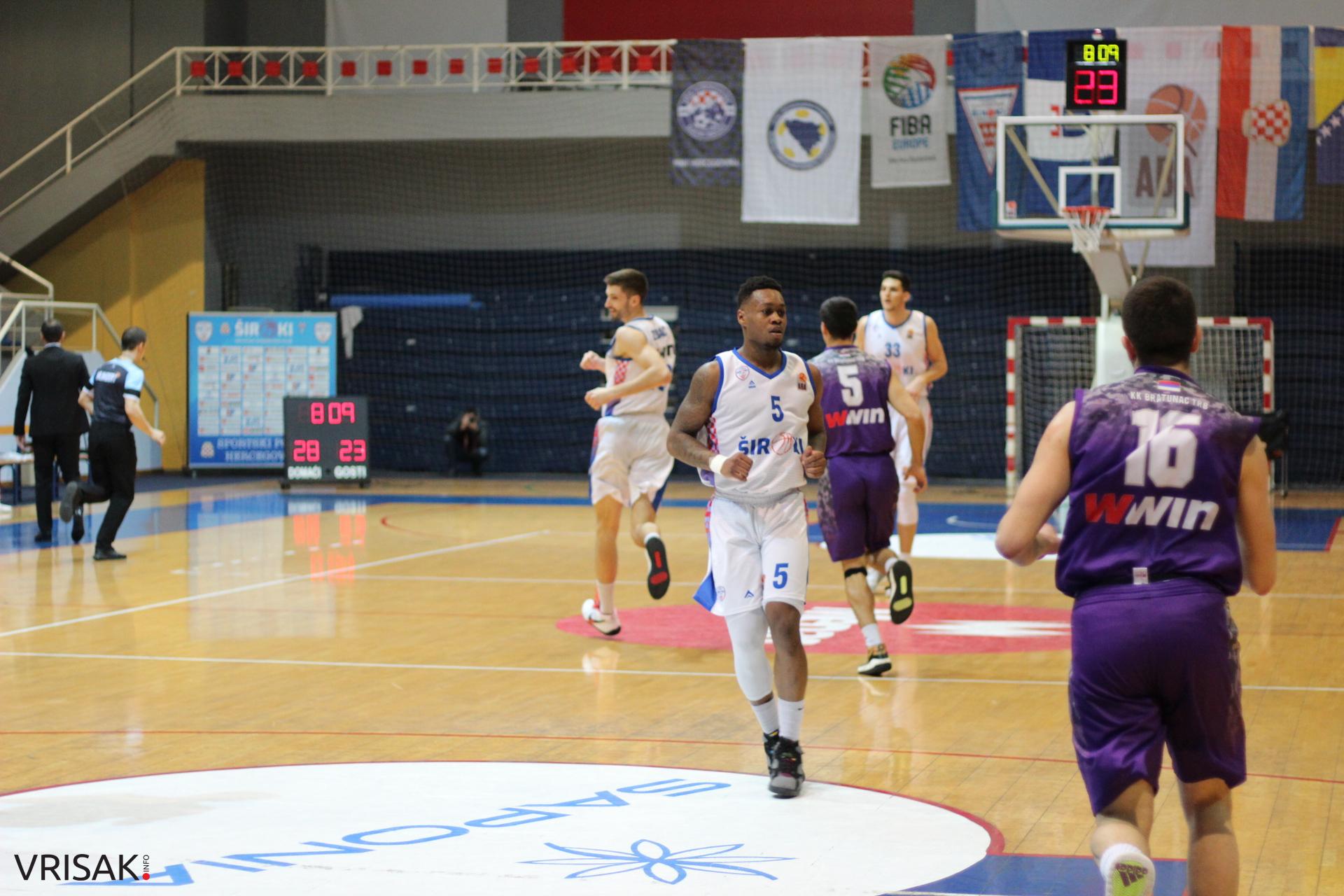 HKK Široki bolji od Bratunca, publika se vratila na Pecaru