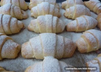 Posne slatke kiflice