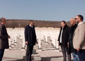 Križevi za žrtve s područja Grada Ljubuškog na Groblju mira