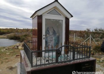 Stočanin obnovio kapelu i Gospin kip, sinoć ga opet stukli