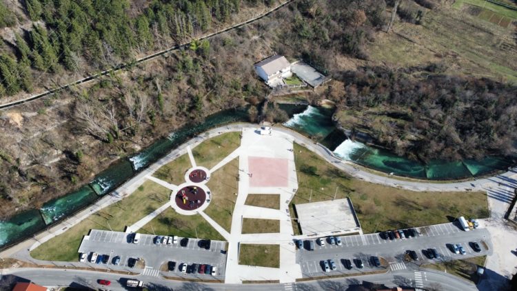 “Đir” kroz središte Širokog Brijega iz ptičje perspektive