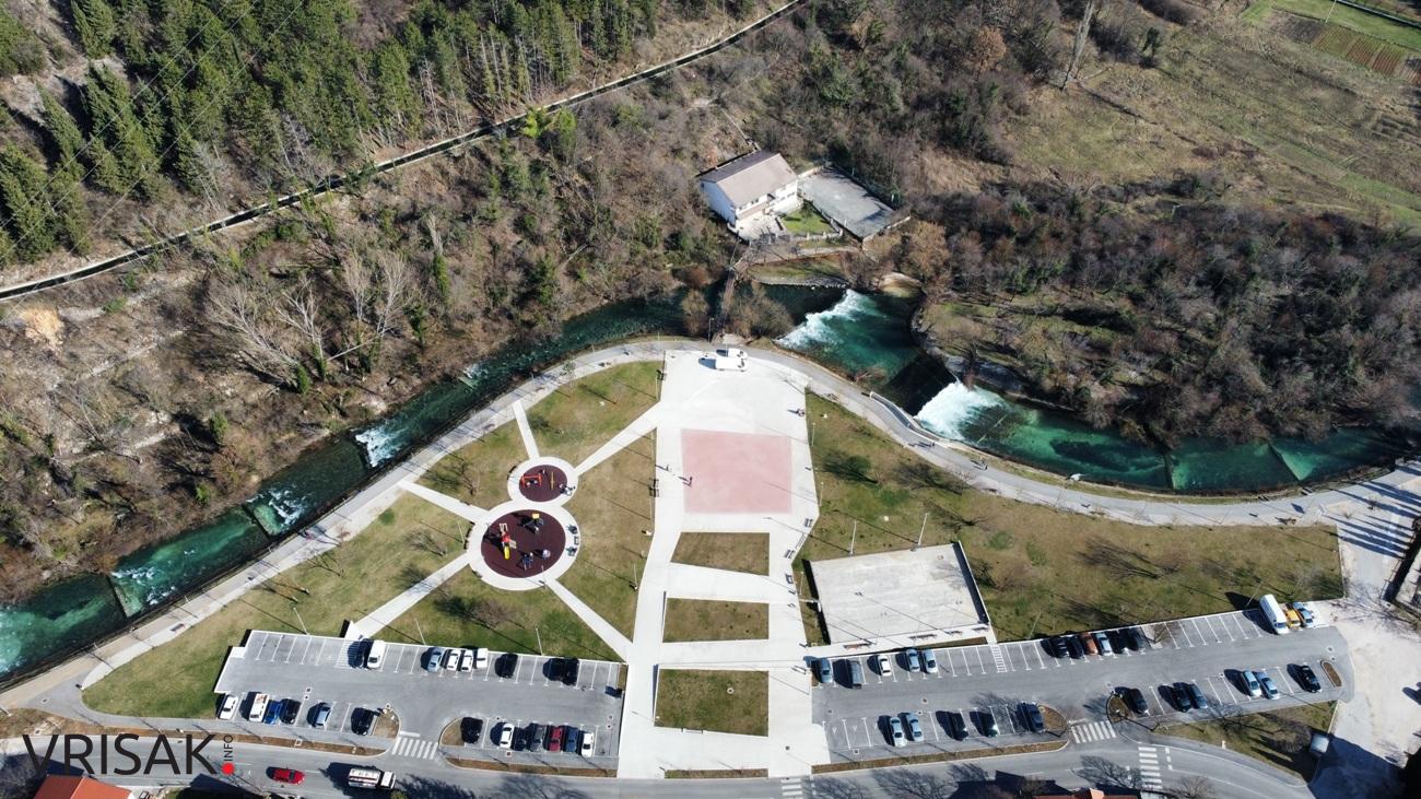 “Đir” kroz središte Širokog Brijega iz ptičje perspektive