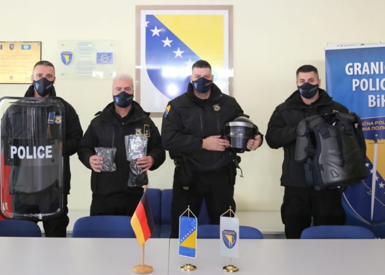 Savezna policija Njemačke donirala vrijednu opremu GPBiH