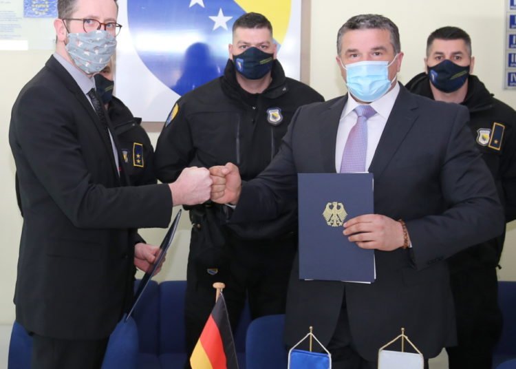 Savezna policija Njemačke donirala vrijednu opremu GPBiH
