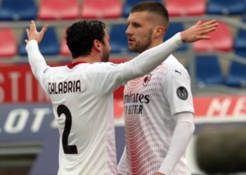 Milanu derbi, pogodak i ozljeda Rebića