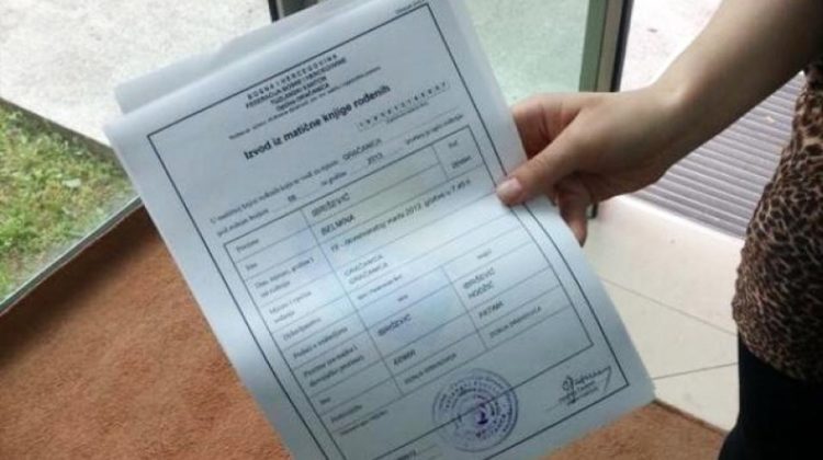 Ovo su nove cijene matičnih knjiga, izvoda i uvjerenja u Federaciji BiH