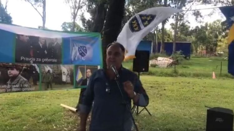 Bošnjačka zajednica iz Sydneyja održala skup podrške osuđenom ratnom zločincu Sakibu Mahmuljinu