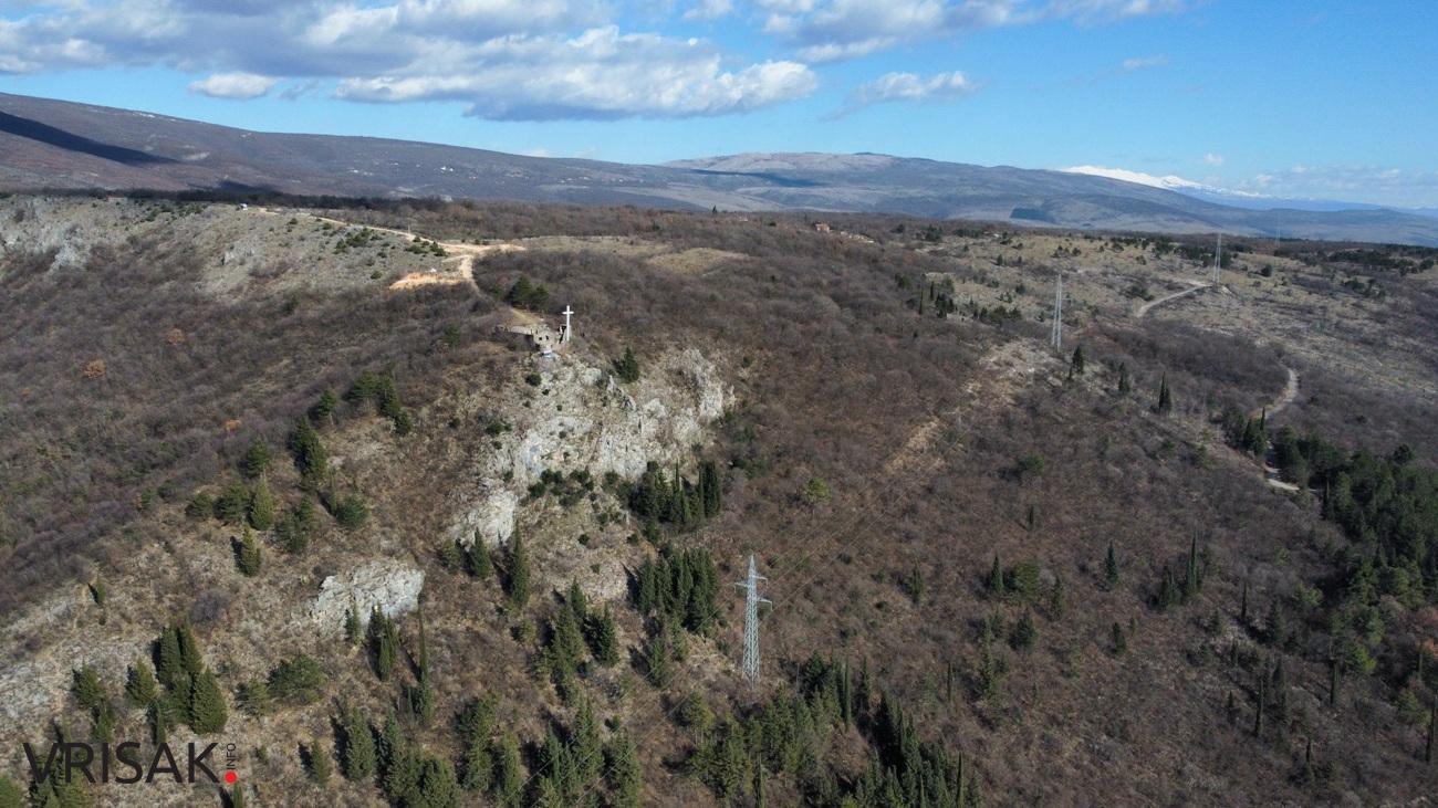 “Đir” kroz središte Širokog Brijega iz ptičje perspektive