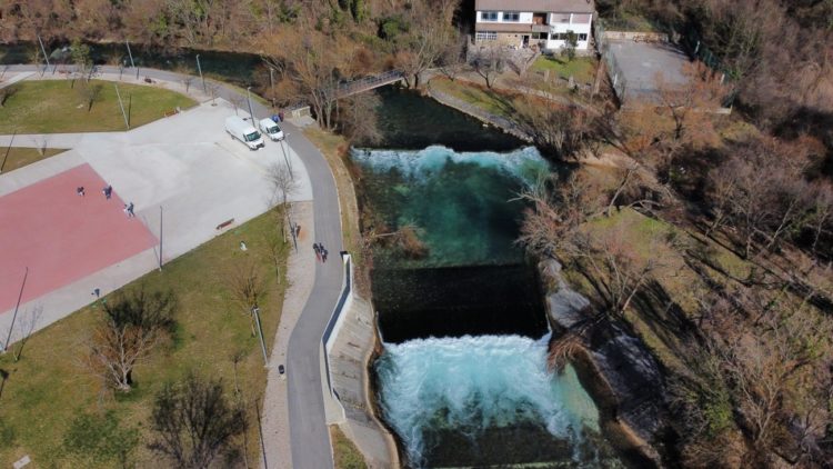 “Đir” kroz središte Širokog Brijega iz ptičje perspektive