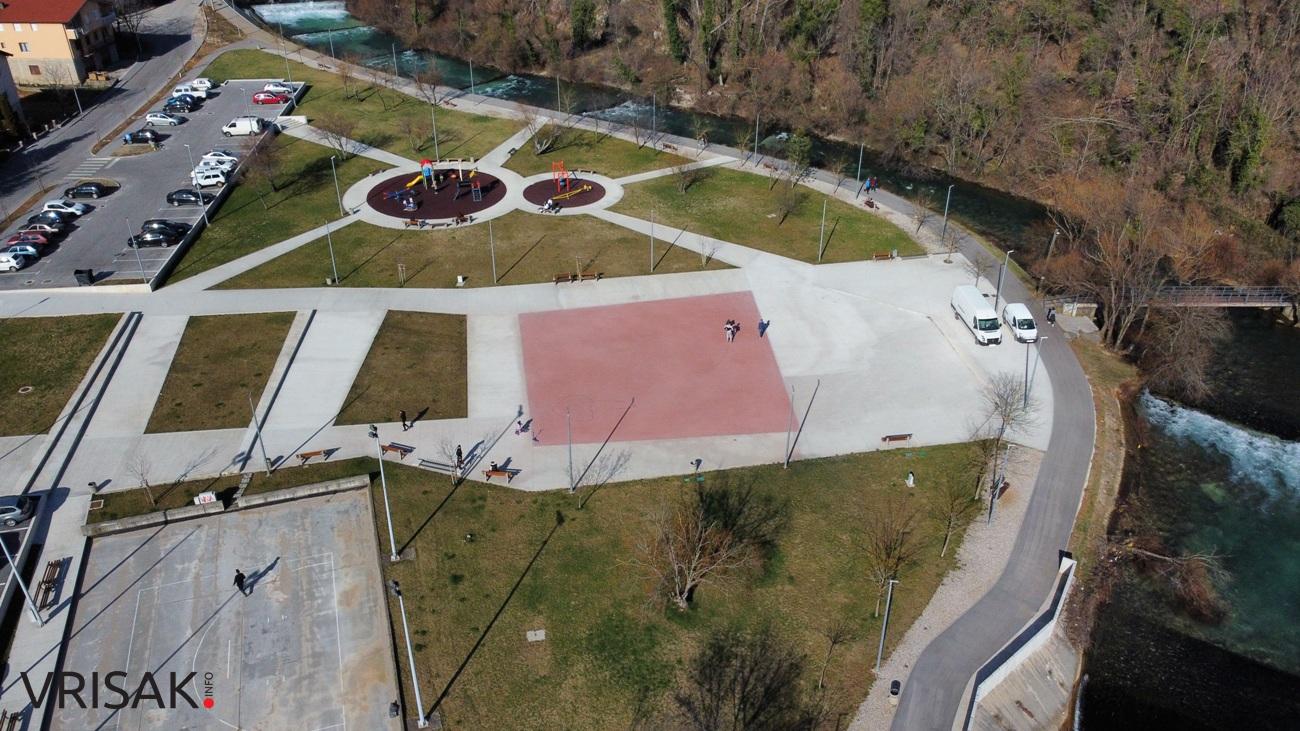 “Đir” kroz središte Širokog Brijega iz ptičje perspektive