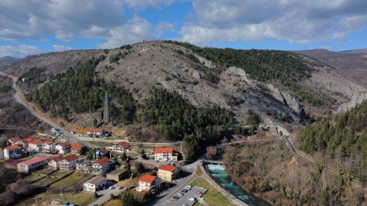 “Đir” kroz središte Širokog Brijega iz ptičje perspektive