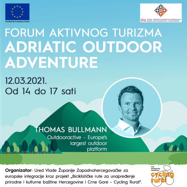 Najava: Najveća europska outdoor platforma na Adriatic outdoor adventure forumu