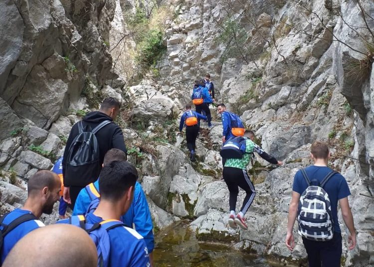 Nogometaši Širokog odradili zanimljiv team building u kanjonu Lištice