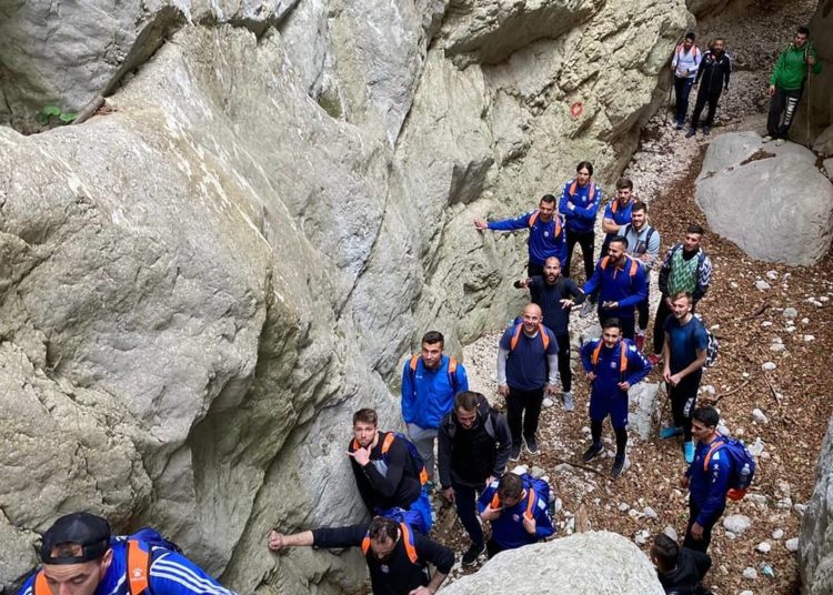 Nogometaši Širokog odradili zanimljiv team building u kanjonu Lištice