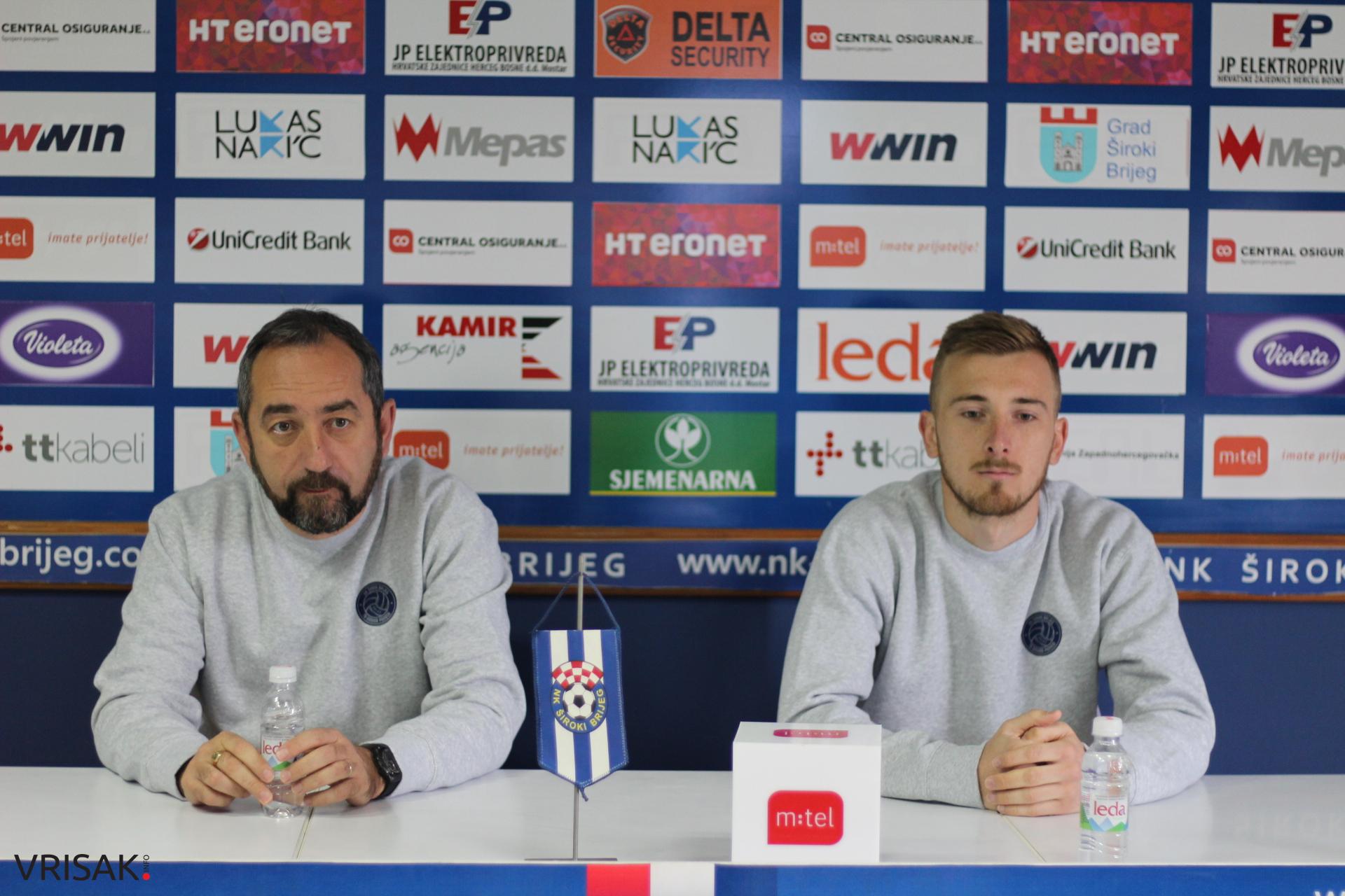 Karačić i Stanić: Ovo je veliki test za momčad, zanima nas samo pobjeda