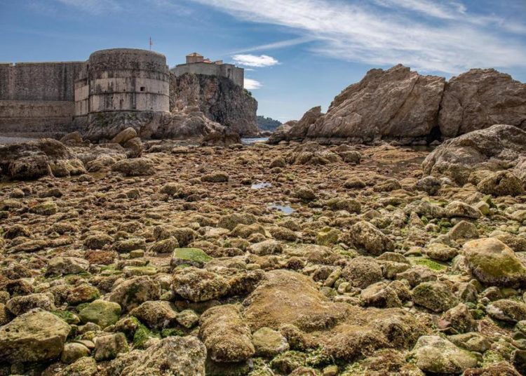 Nezapamćena oseka u Dubrovniku