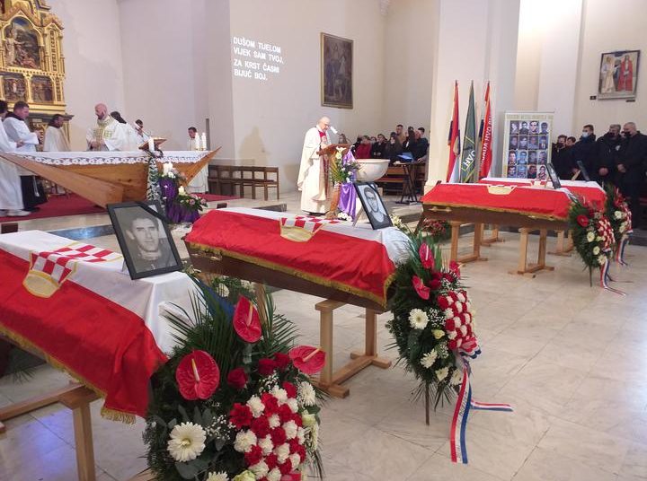 Održan posljednji ispraćaj četvorice pripadnika HVO-a u Bugojnu
