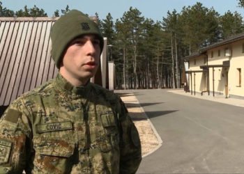 Širokobriježanin Josip Čović na obuci u Hrvatskoj vojsci