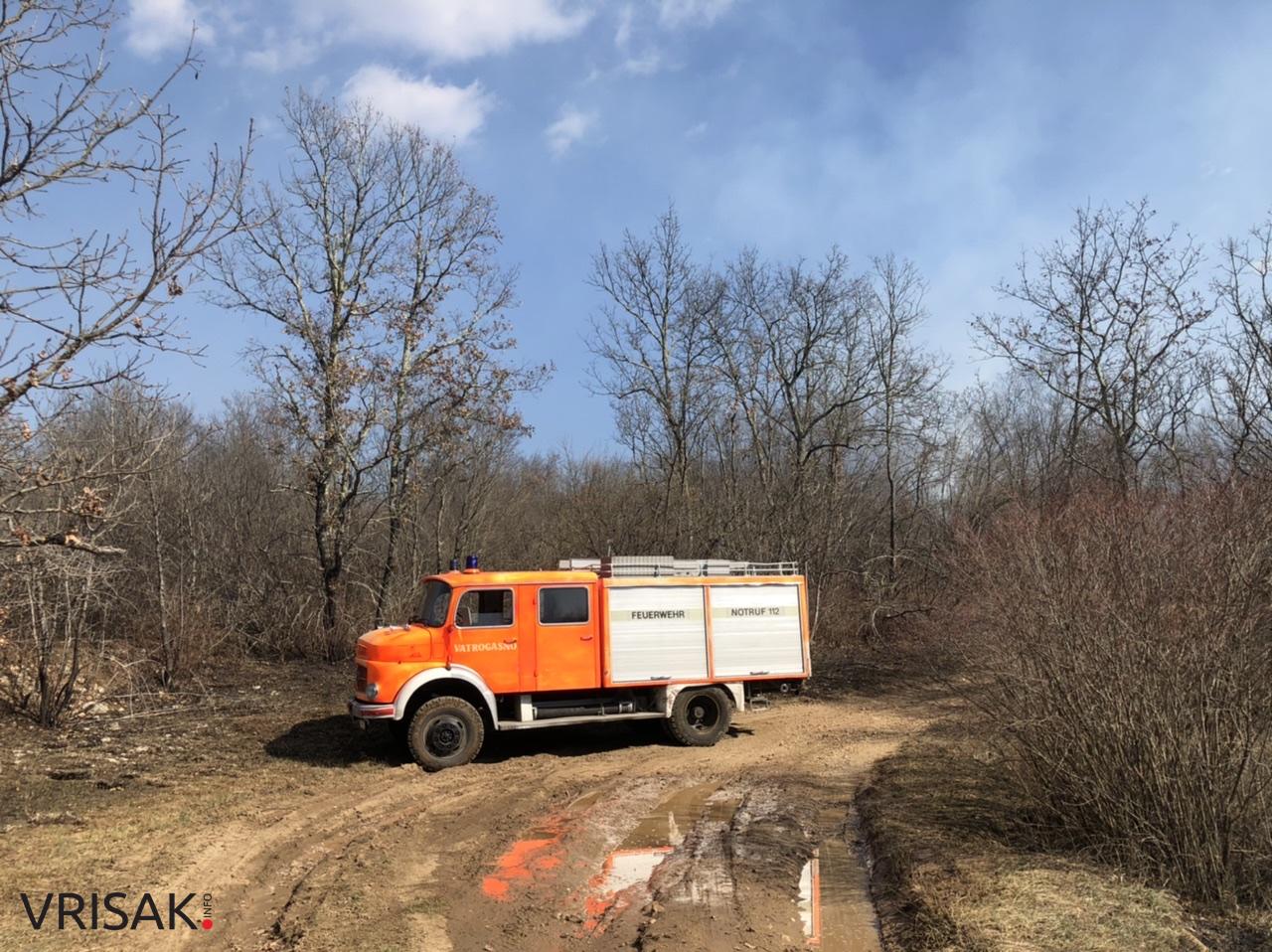 Široki Brijeg: Požar između Trna i Ljubotića