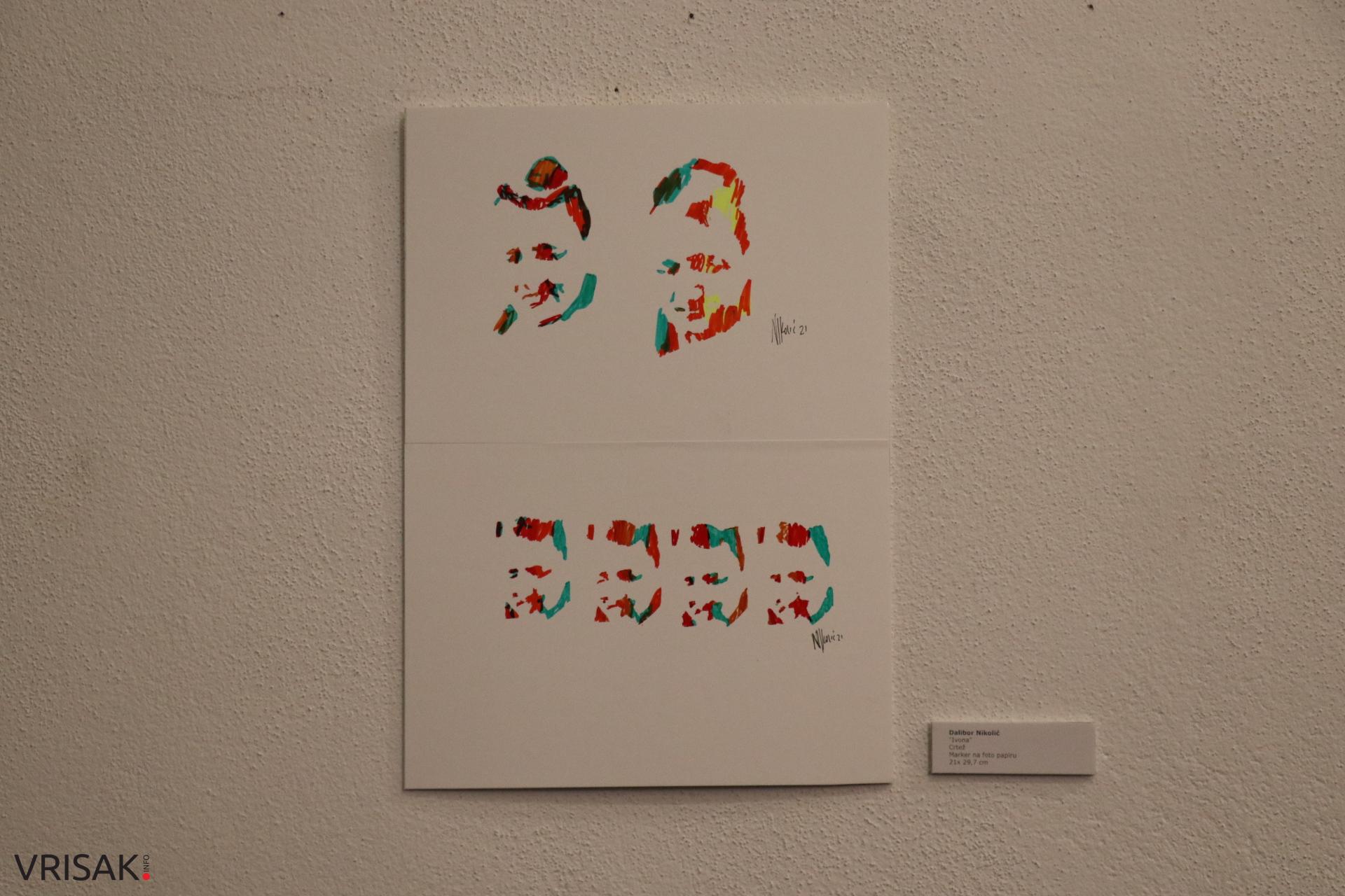 U Galeriji Vrba otvorena izložba likovne kolonije “Gostuša IV”