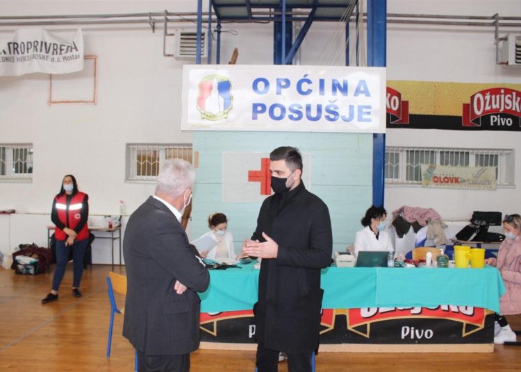 U akciji dobrovoljnog darivanja krvi u Posušju prikupljeno 56 doza krvi