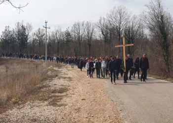 Održan hodočasnički put križa Ljubotići – Crne Lokve