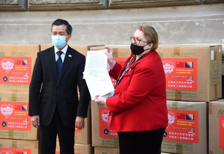 Kina šalje BiH još 50.000 doza