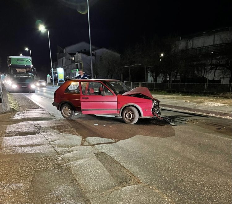 Široki Brijeg: Prometna nesreća na Trnu